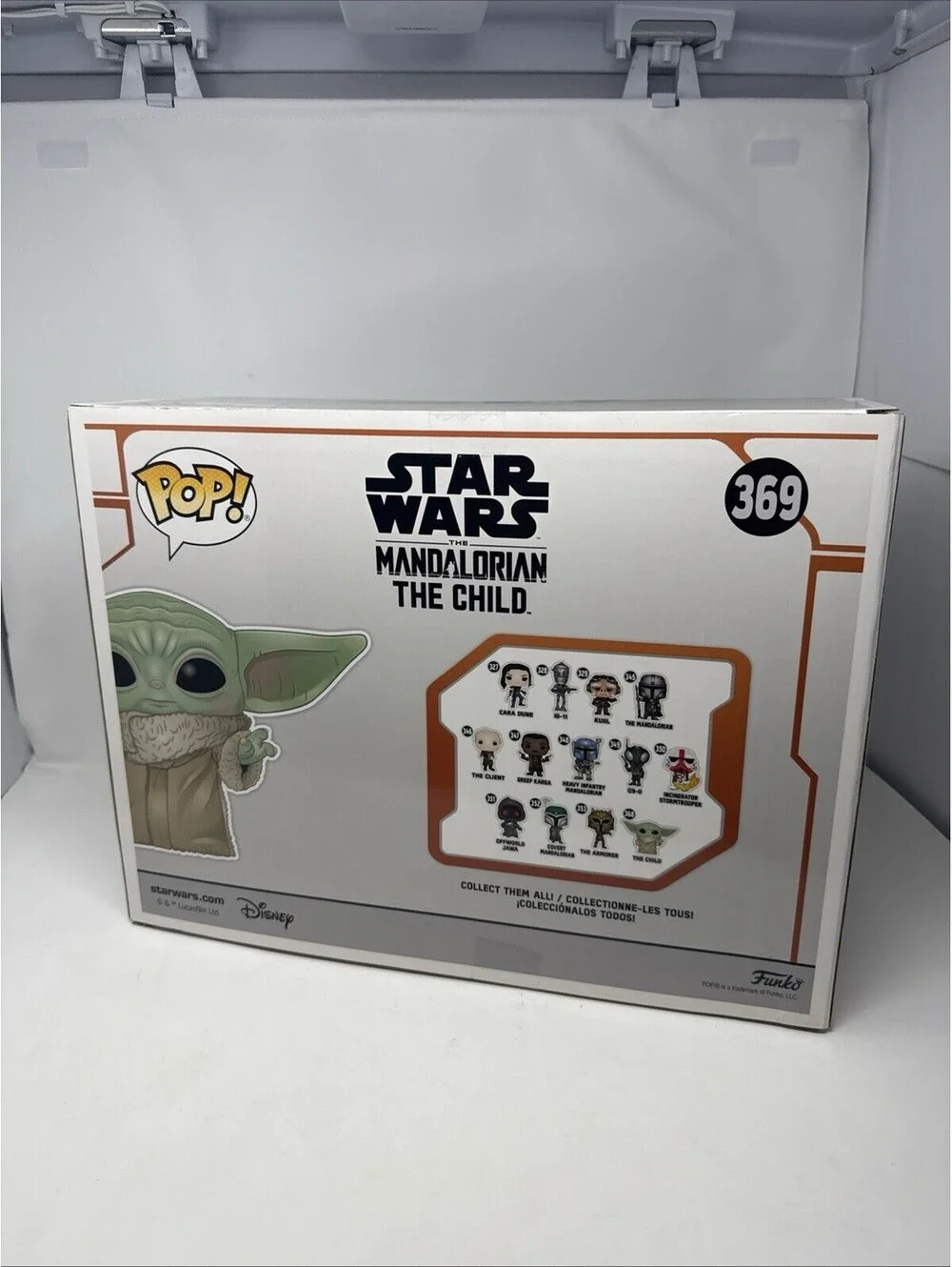 Pristine Protector FUNKO POP! Star Wars Mandalorian The Child #369 Baby Yoda